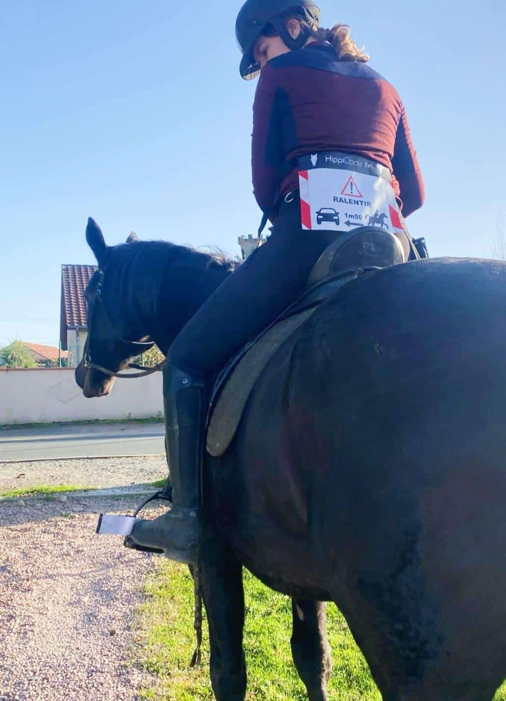 HippiSécu ceinture pour cavalier