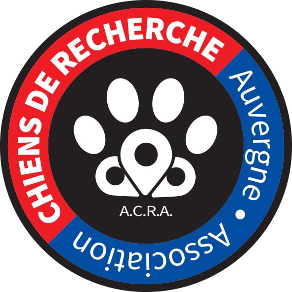 Logo de l'association chiens de recherche auvergne