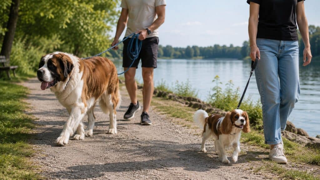 Promenade au bord du lac