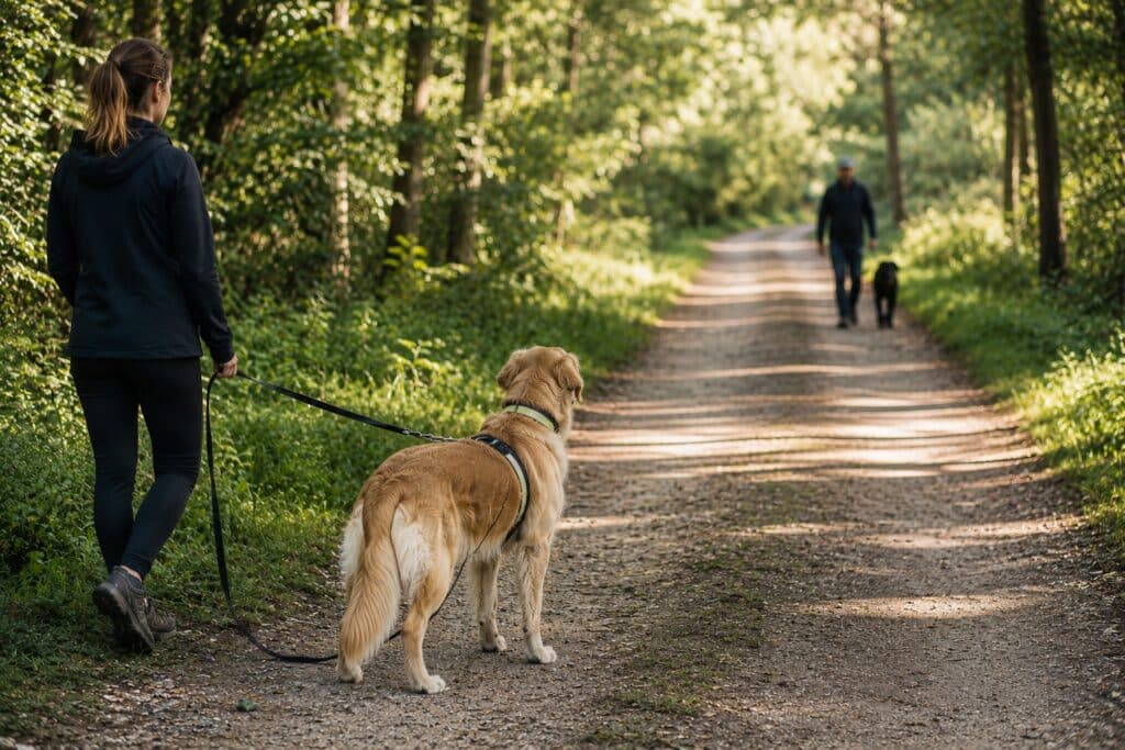 Promenade tranquille en forêt