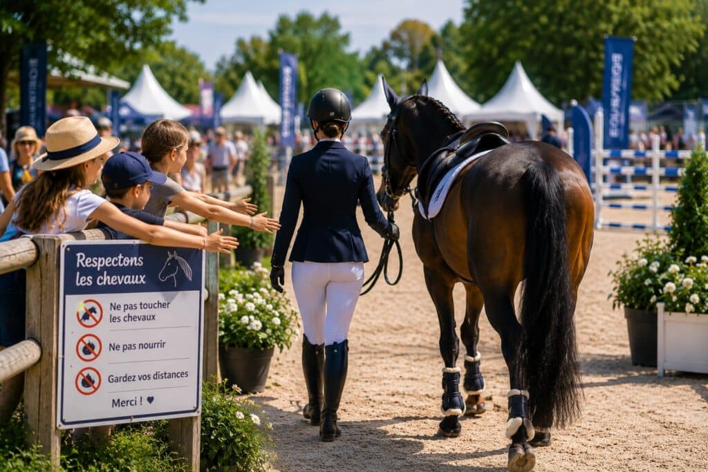 cavalier en concours
