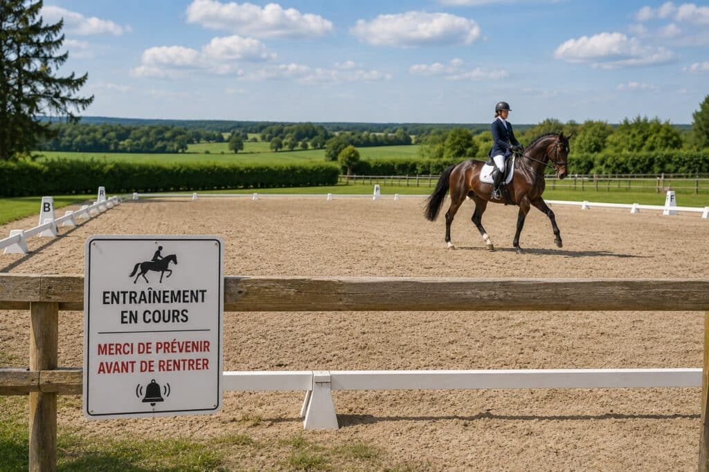 cheval dressage